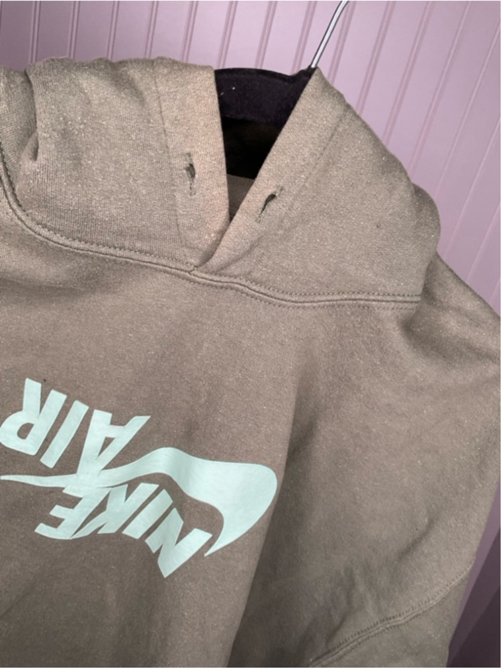 Men's Nike Travis Scott Air Jordan Hoodie Green Size L - Picture 5 of 6